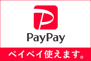 PayPay使えます