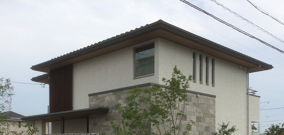 岐阜市の光仕様の新築に屋根裏テレビアンテナ工事
