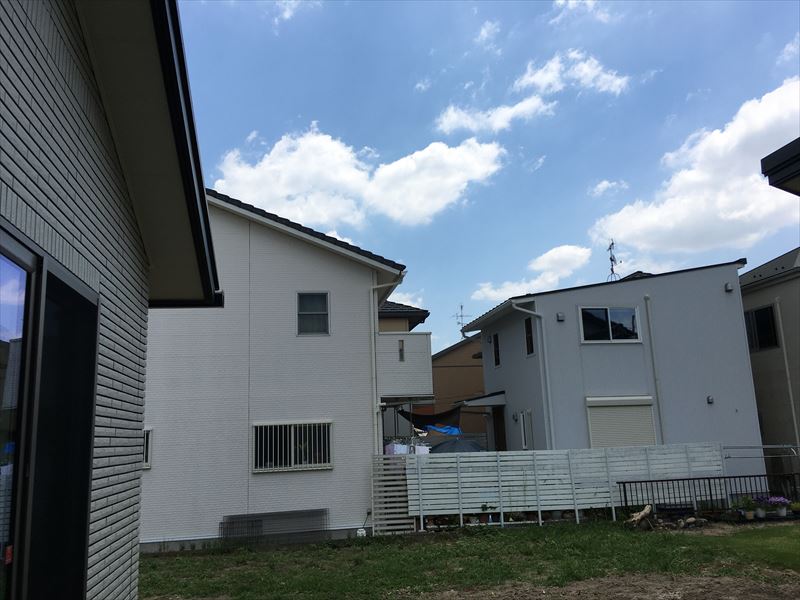 北名古屋市の太陽光パネルがある平屋住宅で地デジアンテナ工事