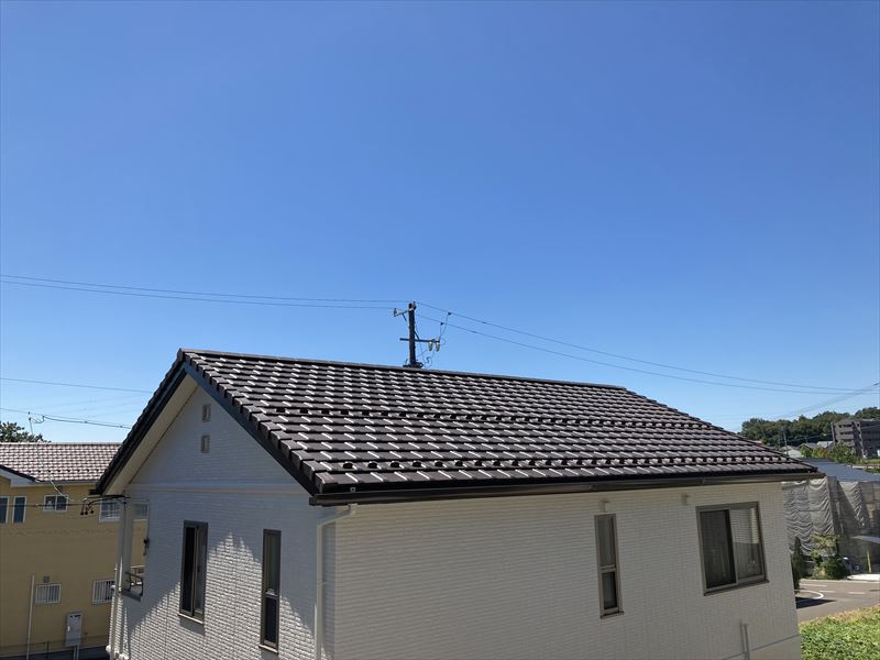美濃加茂市の新築屋根裏に外から見えない屋根裏テレビアンテナ工事