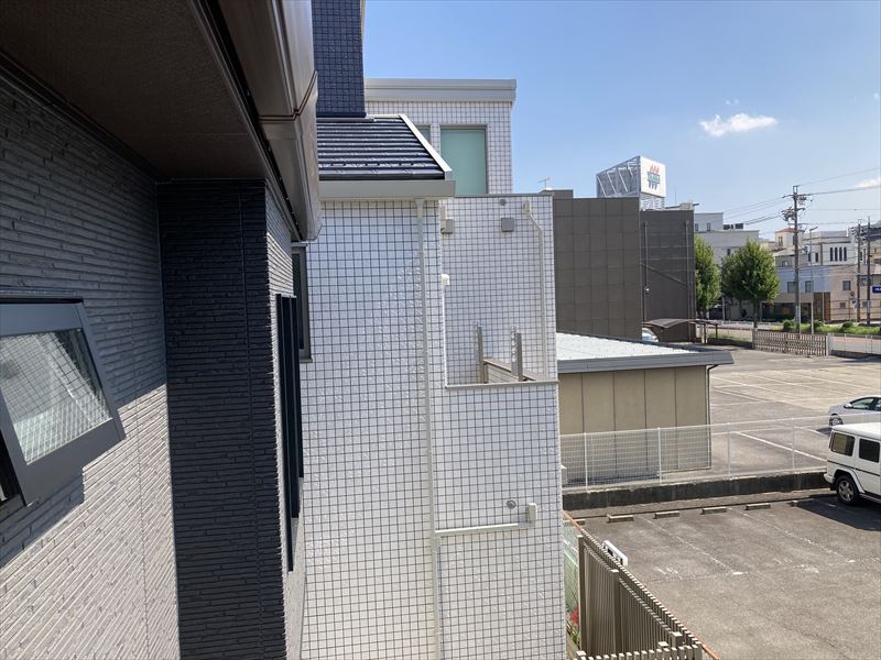 名古屋市の新築で建物の外観が気にならない屋根裏テレビアンテナ取付工事