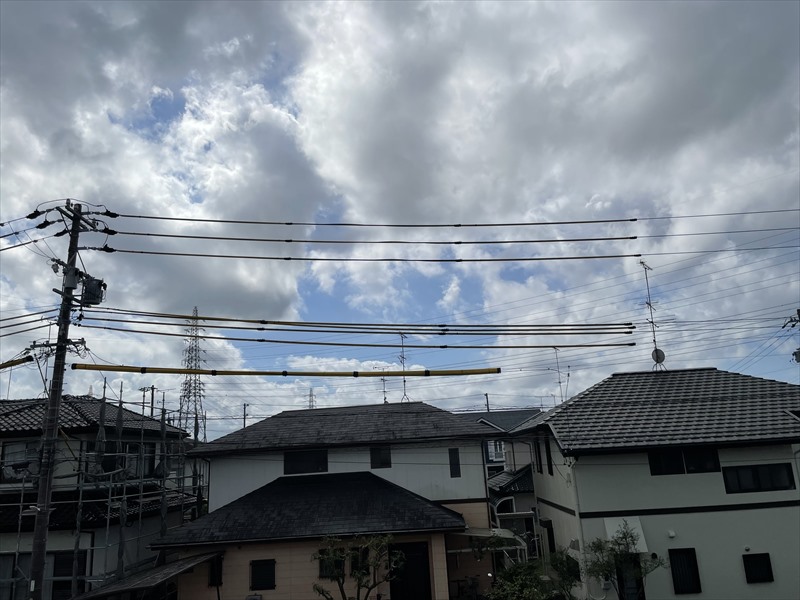 浜松市北区の新築屋根裏に外から見えない地上波デジタル放送アンテナ取付工事