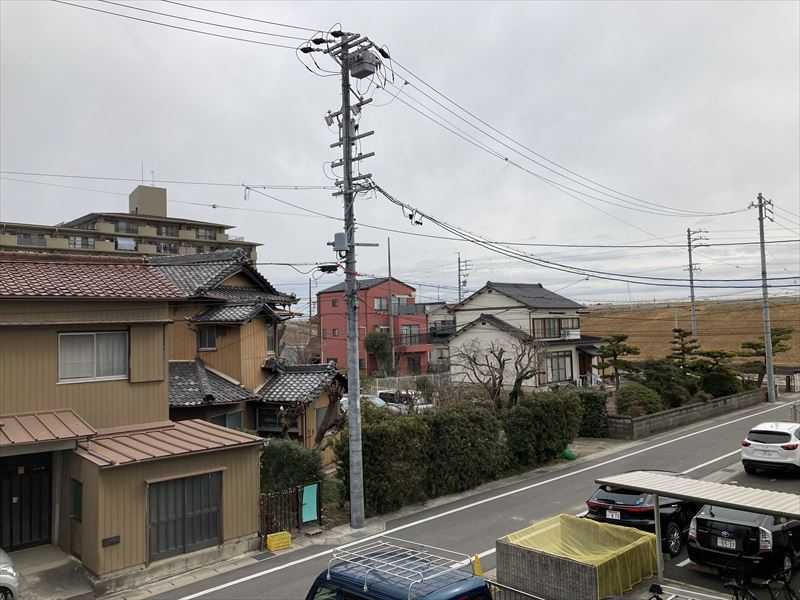 清須市の新築で外から見えない地上波デジタルテレビアンテナ工事