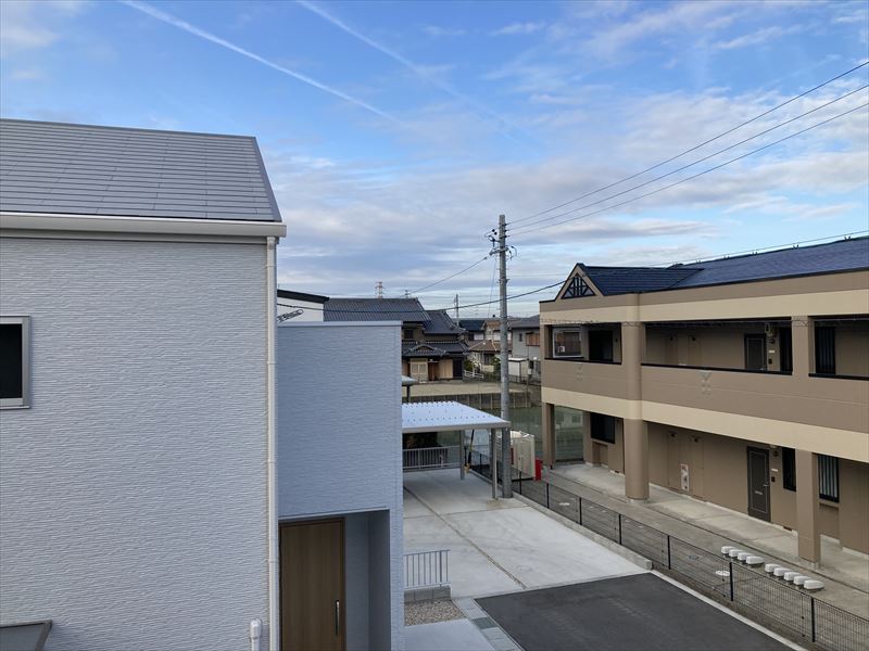 川越町の新築で台風でも安心の屋根裏テレビアンテナ工事取り付け工事