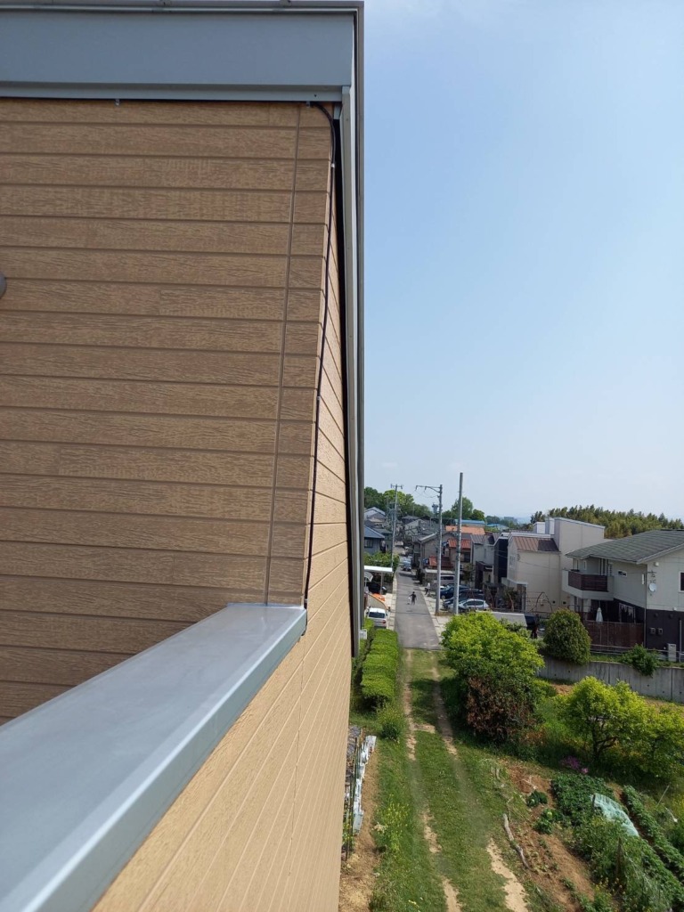 豊田市のペントハウス新築での地上波平面アンテナ取付工事