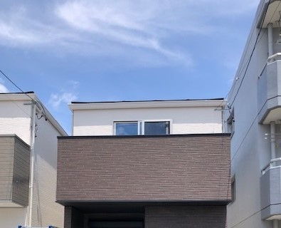 名古屋市中川区の新築で台風でも安心の屋根裏テレビアンテナ取り付け工事