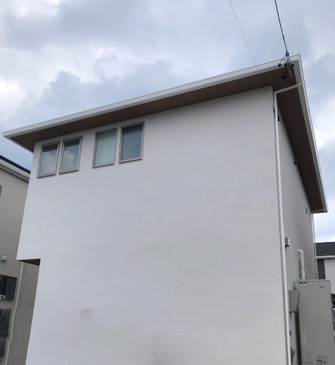 名古屋市守山区の新築に台風でも安心の屋根裏地デジアンテナ取り付け工事