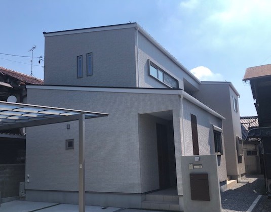 岐阜市の新築で建物の外観が気にならない地上波デジタル放送屋根裏アンテナ工事
