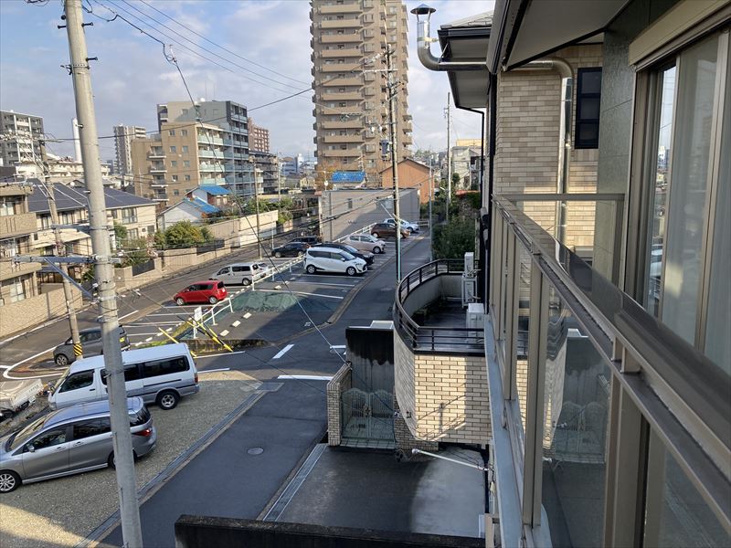 名古屋市千種区御影町の3階建て既存住宅でケーブルテレビからアンテナ受信への切り替え工事