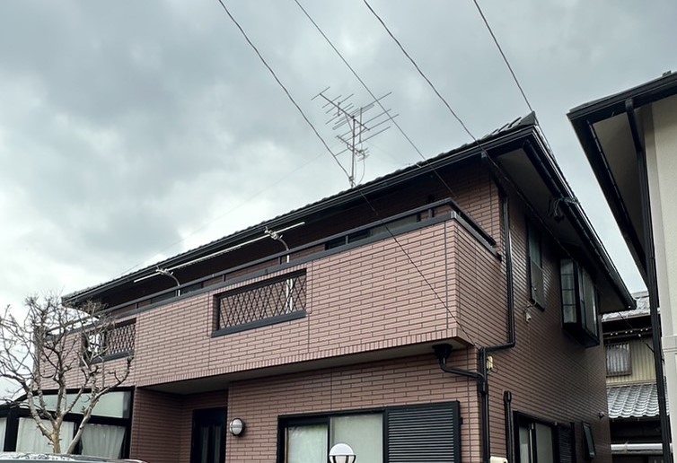 羽島市正木町不破一色でテレビ視聴不良によるアンテナ交換工事