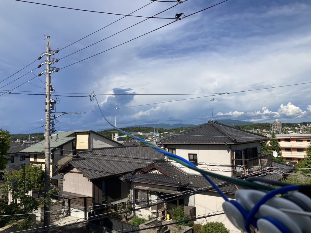 長久手市東浦の新築でおしゃれなデザインアンテナ壁面工事