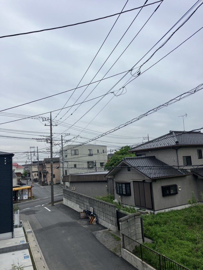 春日部市南中曽根の新築にお洒落なデザインアンテナ壁面取り付け工事