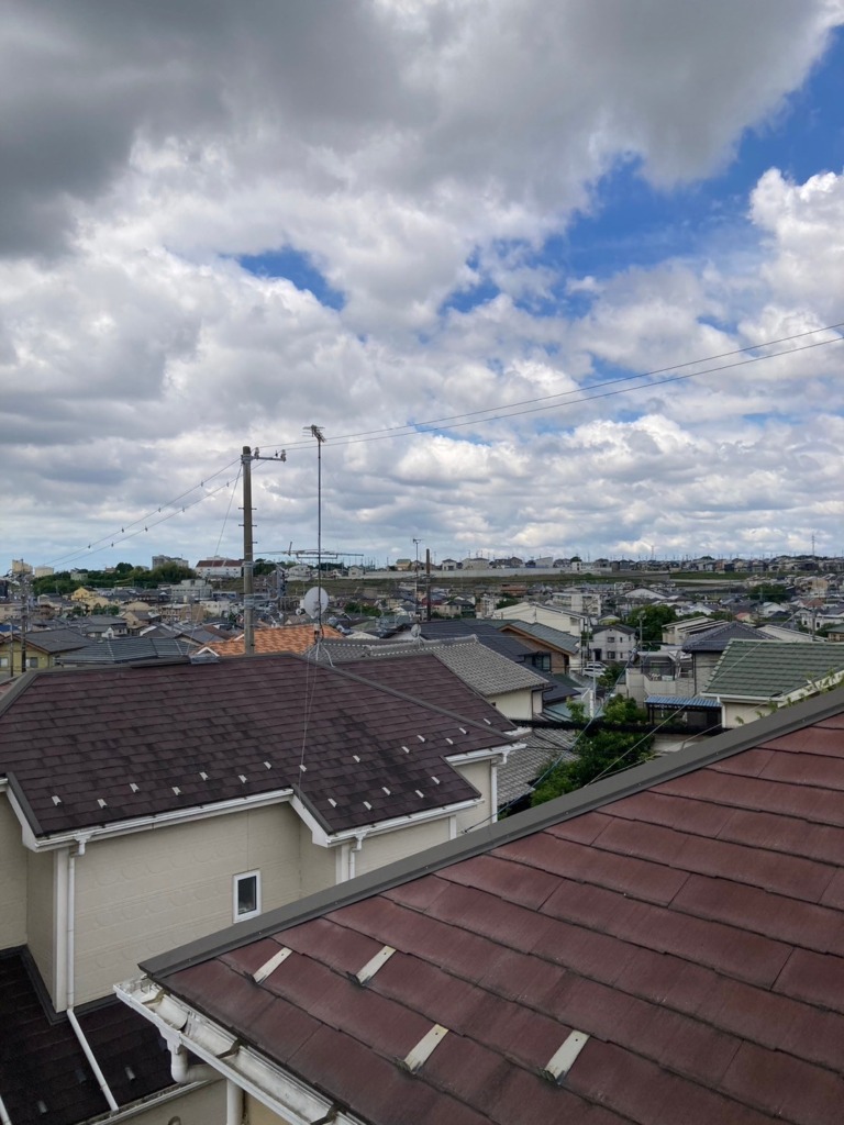 磐田市見付でテレビ視聴不良修理　デザインアンテナへ交換