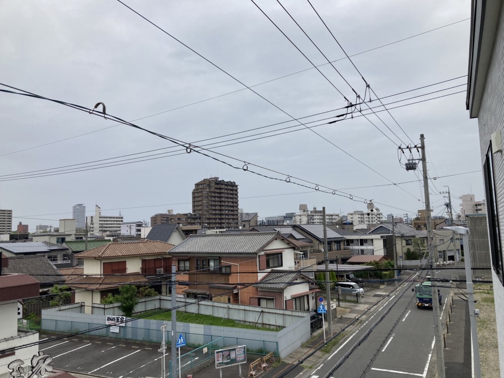 名古屋市熱田区一番の3階建て新築に4K8K対応BSと地上波デザインアンテナ工事