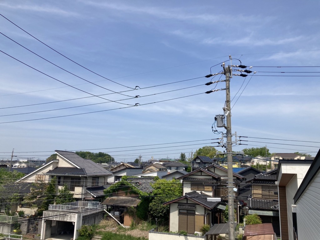 長久手市東狭間の新築にBSとユニコーンアンテナ工事