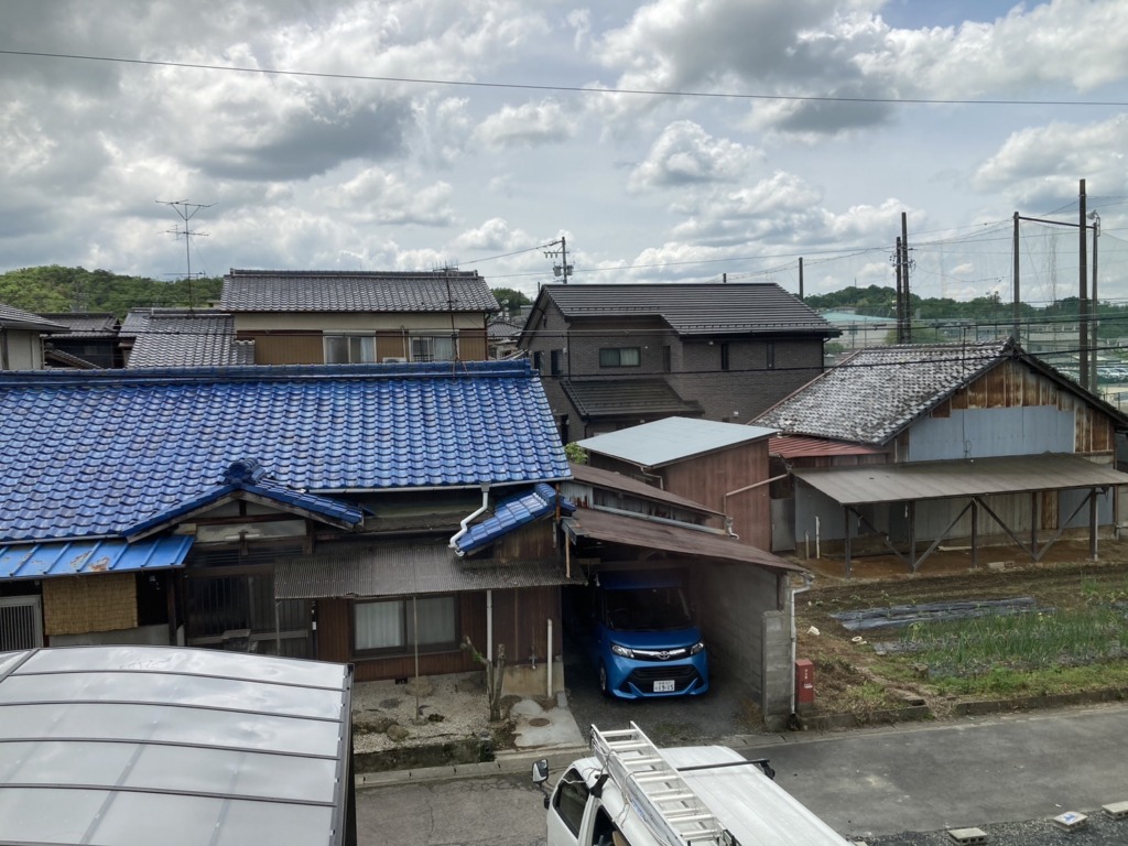 多治見市坂上町の新築に建物の外観が気にならない地デジ屋根裏アンテナ工事