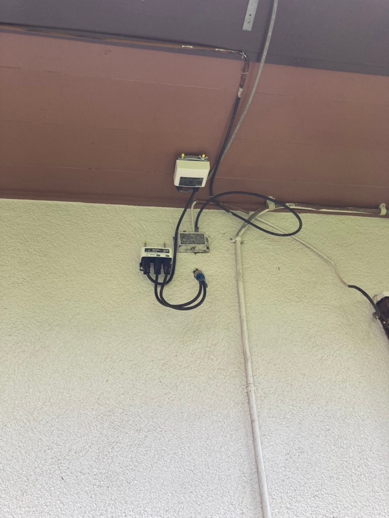 熱海市西熱海町の住宅でテレビ受信不良修理