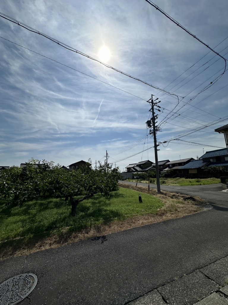 瑞穂市宮田でスッキリポールへの小型地上波デジタル放送テレビアンテナ工事