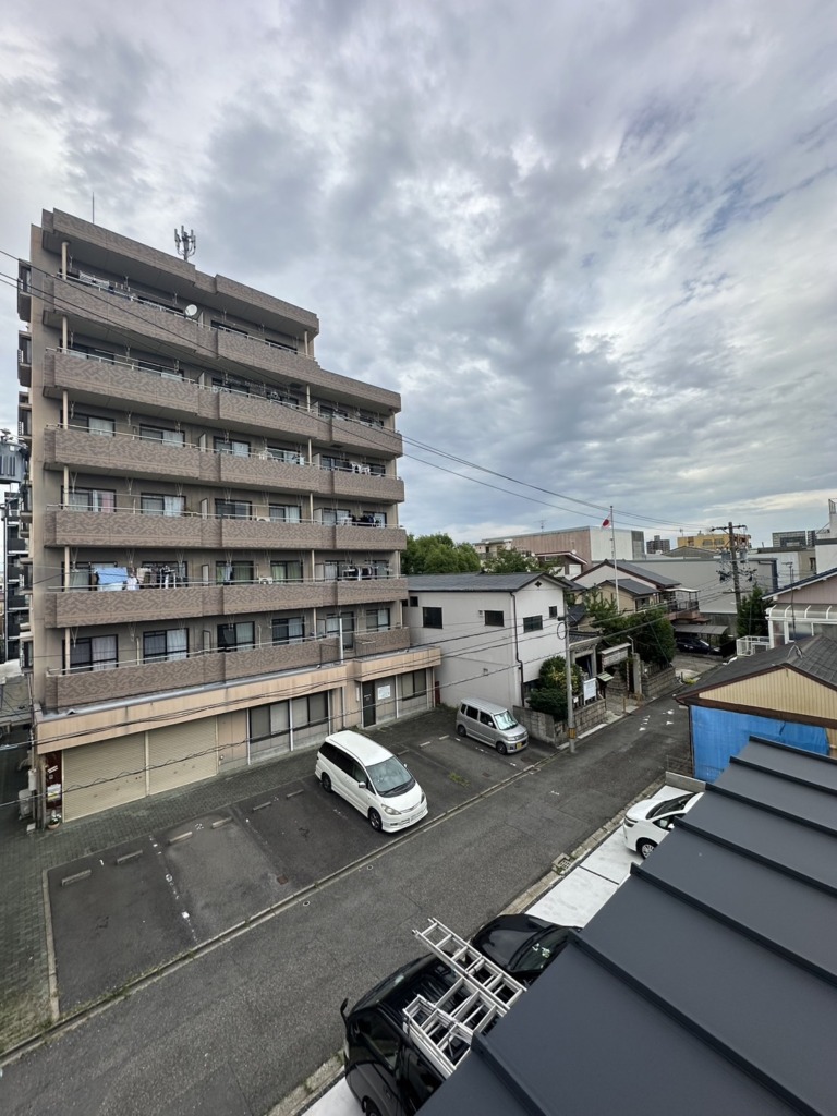 名古屋市南区豊の新築にスタイリッシュなデザインアンテナ壁面工事