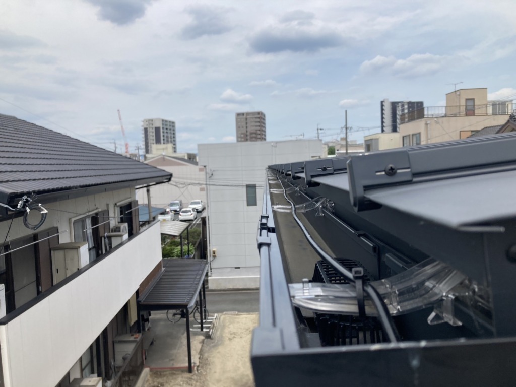 豊橋市絹田町の厳しい電波事情の光仕様の新築での八木式アンテナ工事
