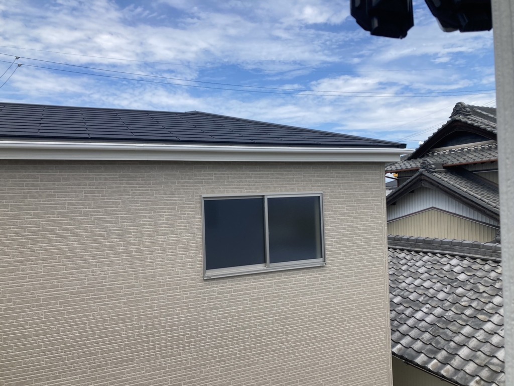 知立市谷田町の新築に外から見えない地デジ屋根裏アンテナ工事