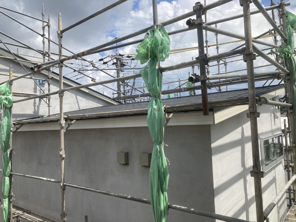 長久手市戸田谷の新築に建物の外観が気にならない地デジ屋根裏アンテナ工事