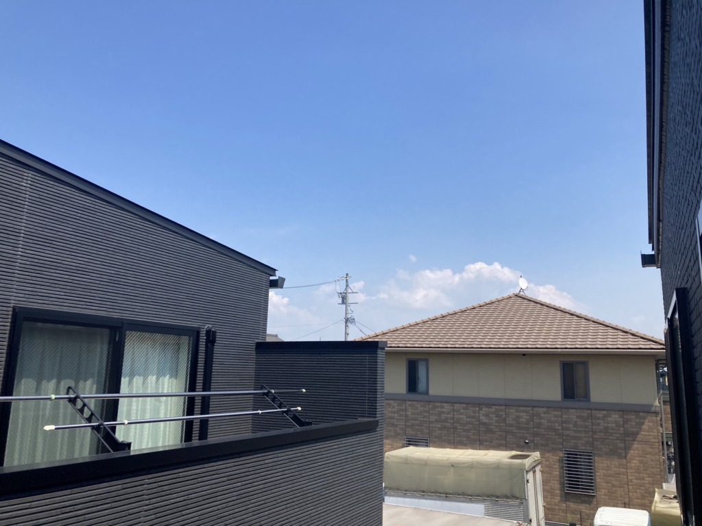 名古屋市中川区戸田ゆたかの新築に建物の外観を気にする必要のない屋根裏アンテナ工事