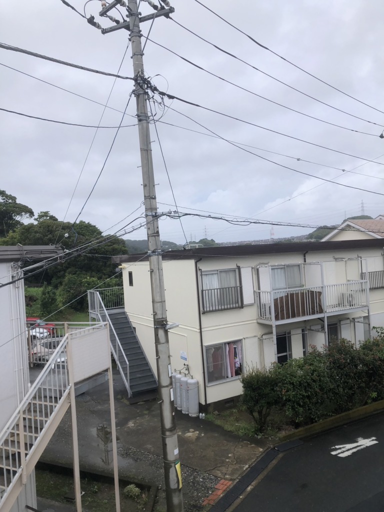 横須賀市長沢の新築住宅にお洒落なデザインアンテナ壁面工事