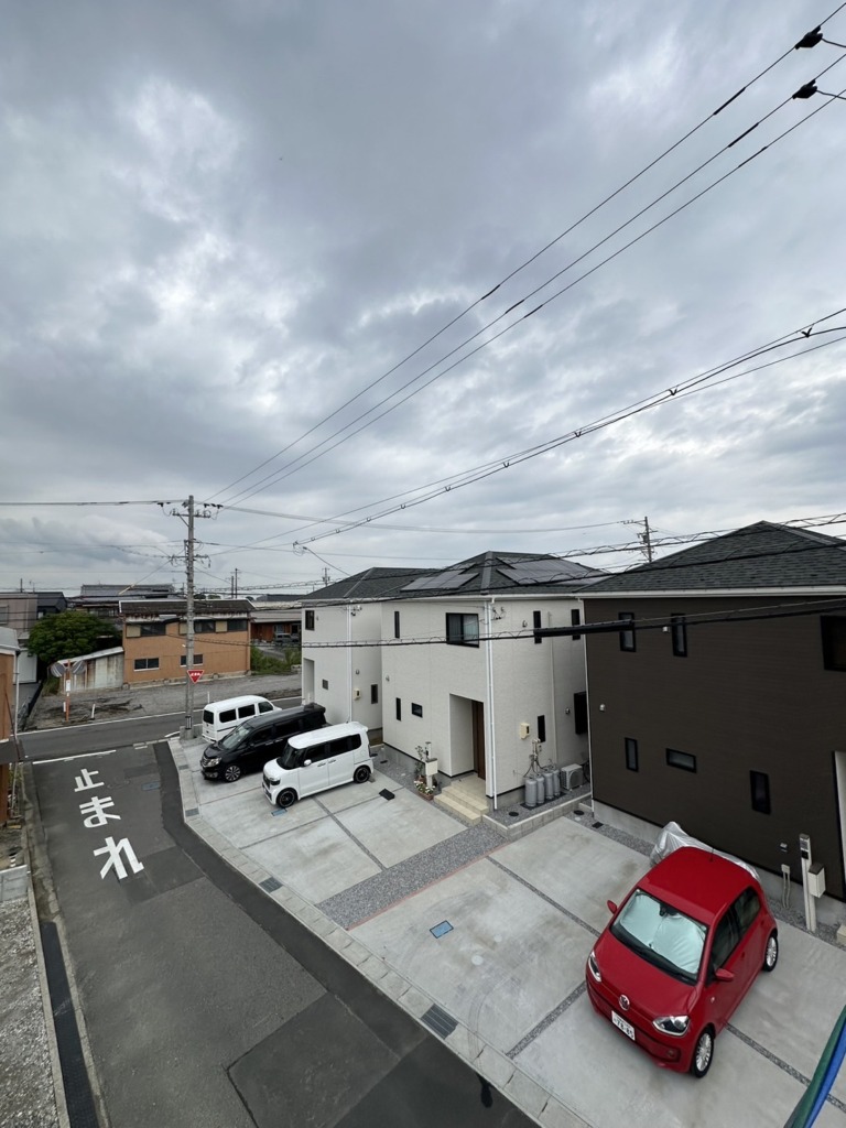 鈴鹿市中箕田のとても電波の弱い地域での新築デザインアンテナ壁面工事