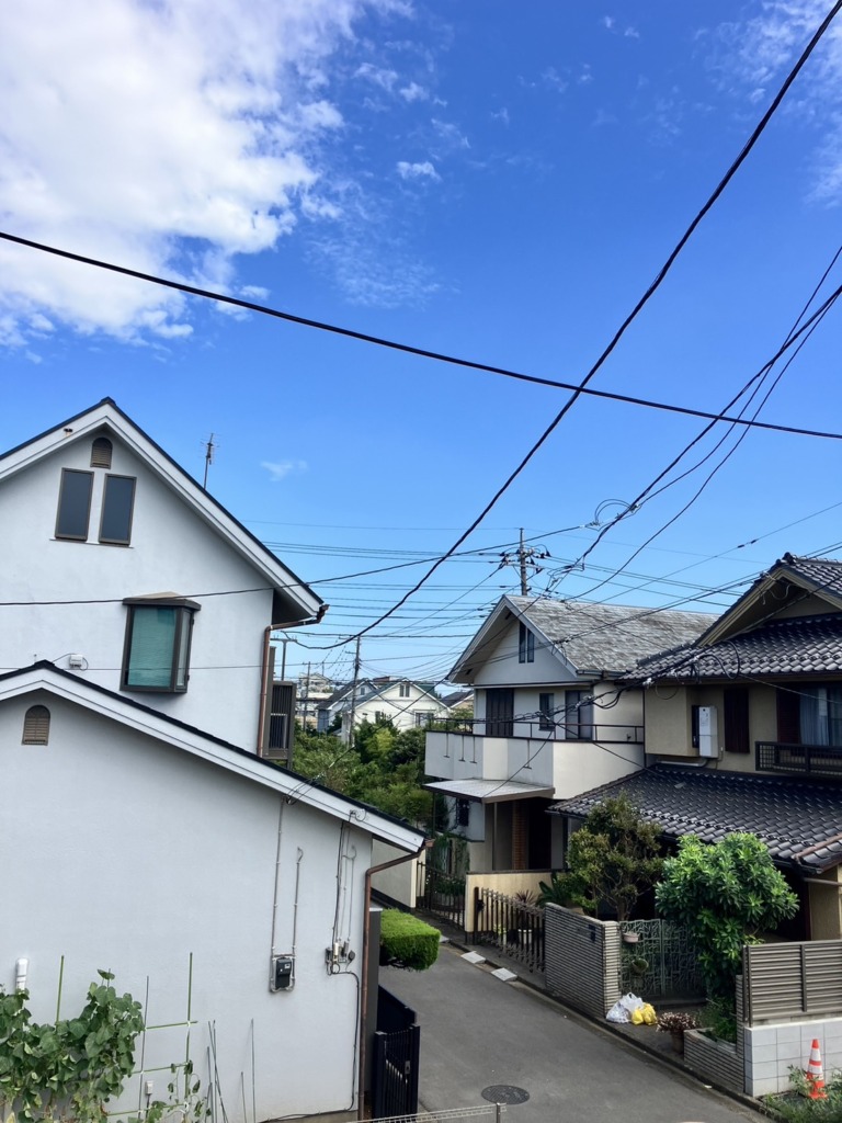 国分寺市東元町の新築にデザインアンテナ壁面工事