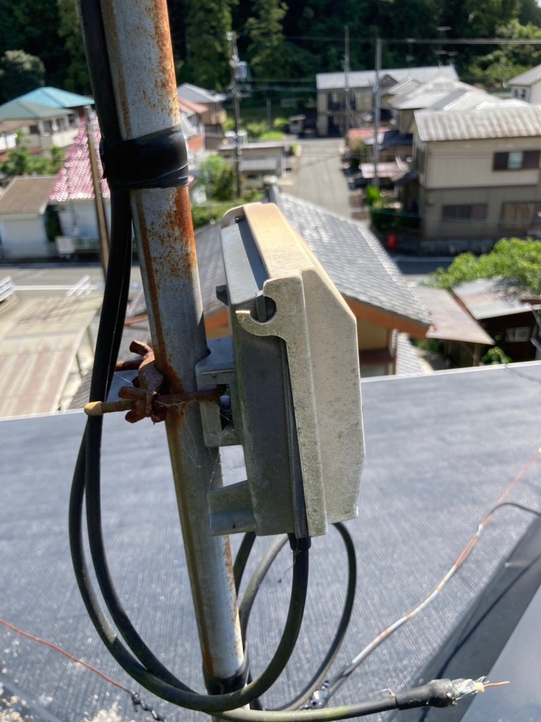 浜松市浜名区細江町三和の住宅でテレビ視聴不良修理