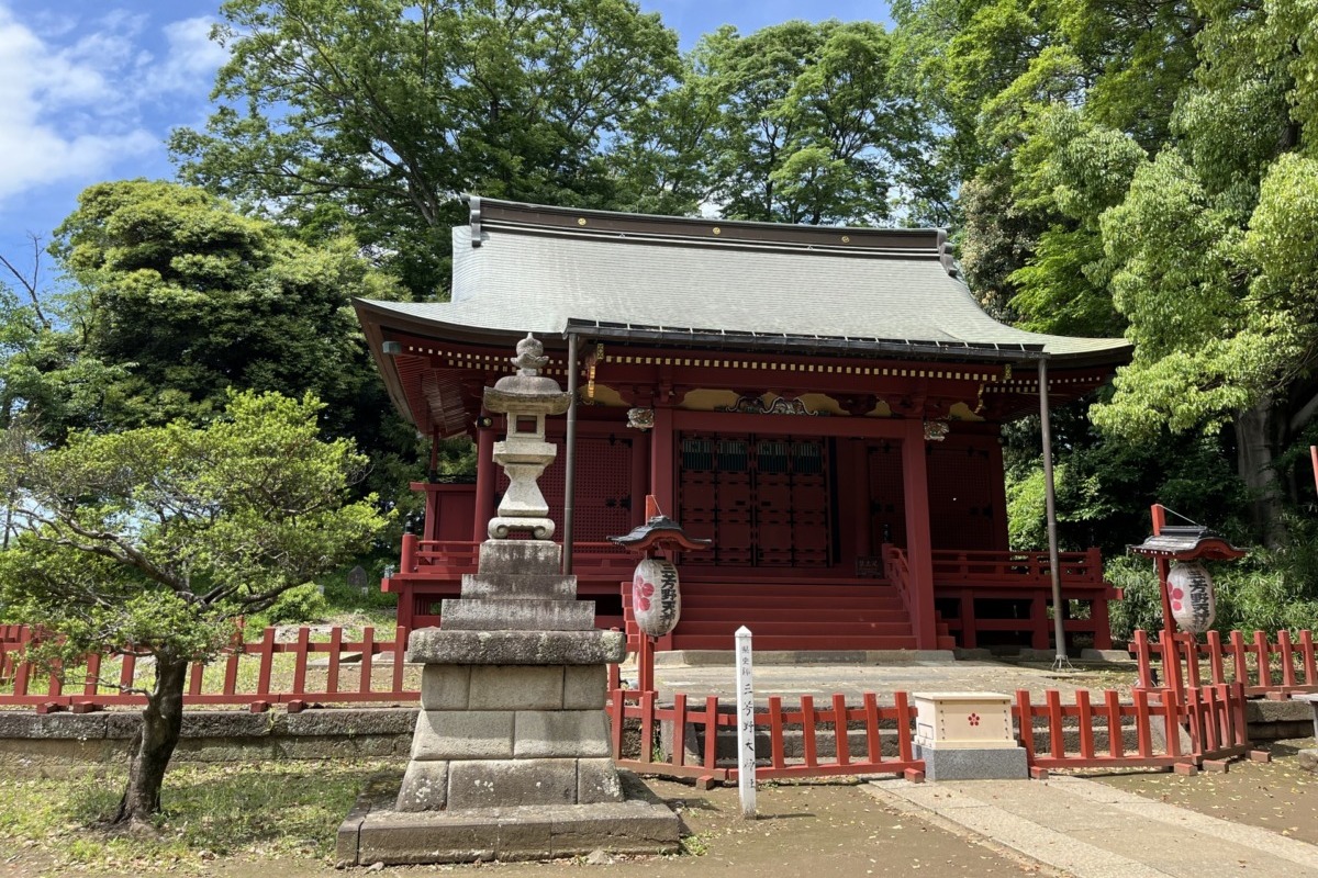 川越三芳野神社拝殿