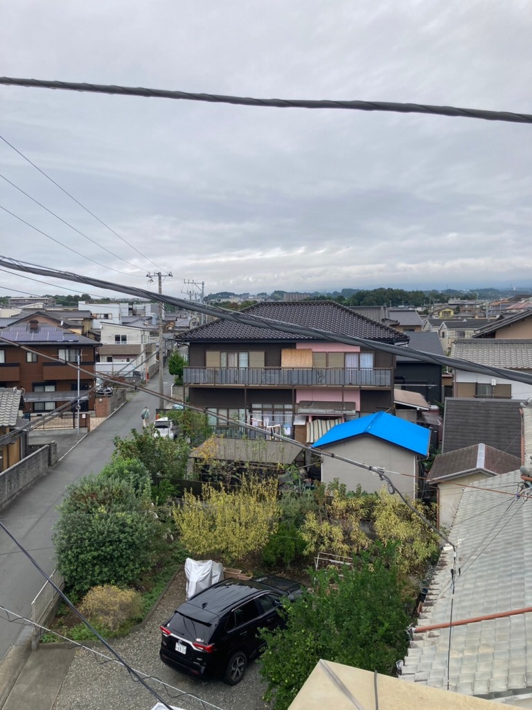 富士市石坂の既存住宅でアンテナ交換工事