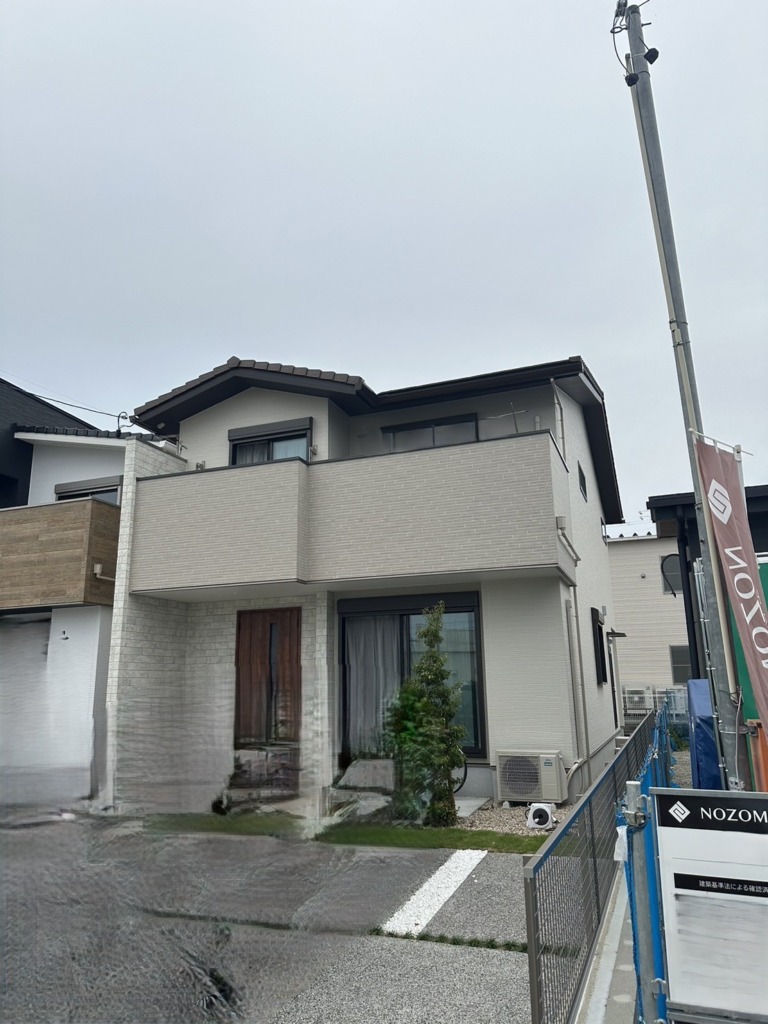 本巣郡北方町加茂の新築に外から見えない地デジ屋根裏アンテナ工事