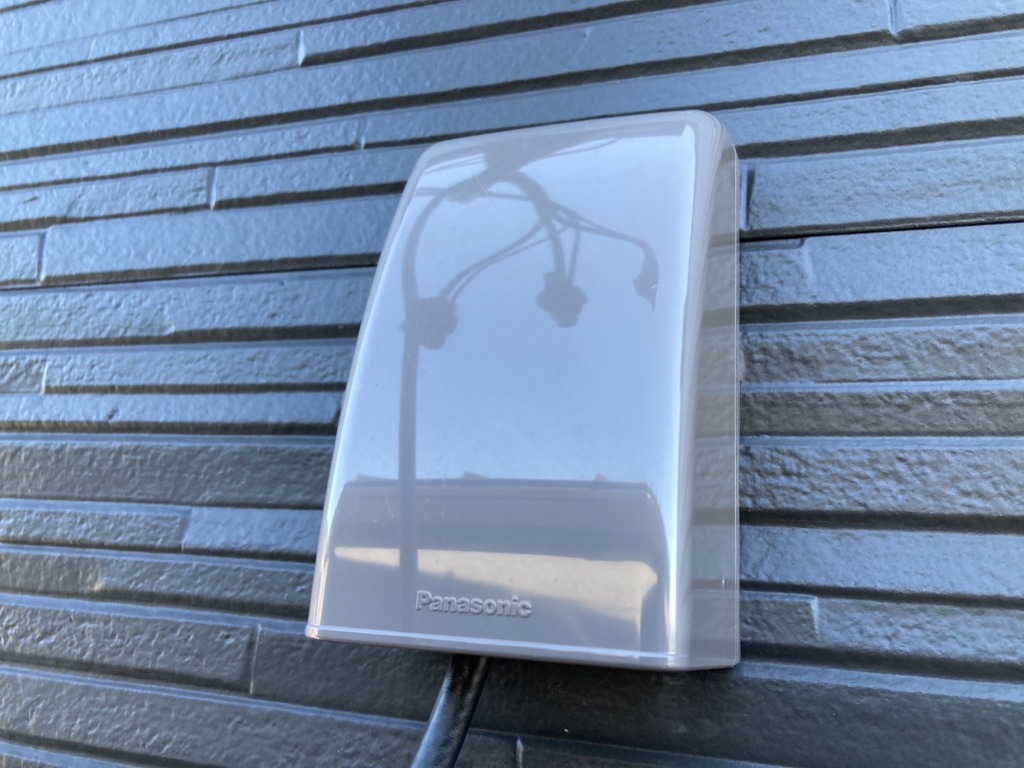 額田郡幸田町大草の太陽光パネルがある光仕様の新築に4K8K放送対応BSとユニコーンアンテナ工事