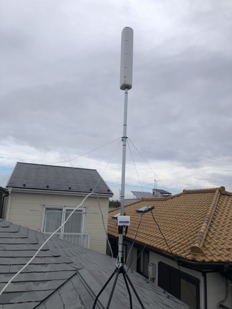 相模原市中央区星が丘でケーブルテレビからBSと地デジのユニコーンアンテナへの切り替え工事