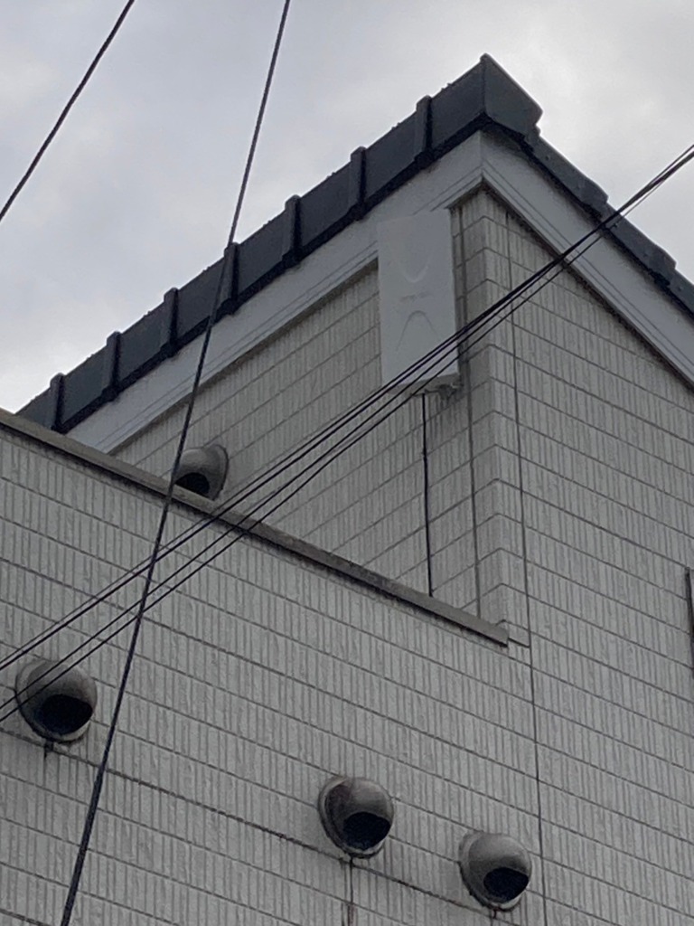 富士市石坂の既存住宅でアンテナ交換工事