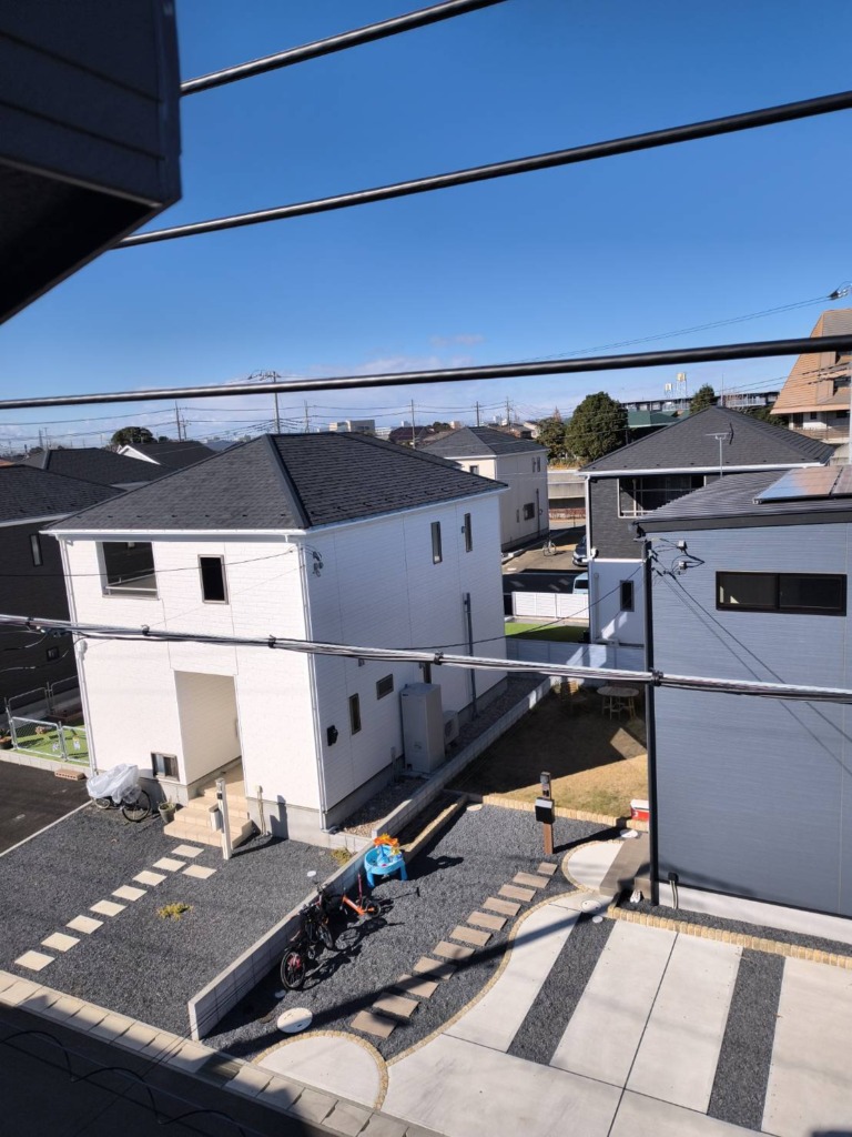 八街市八街の新築にスタイリッシュなユニコーンアンテナ工事