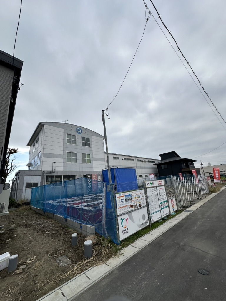 岐阜市茜部寺屋敷の新築でのデザインアンテナ壁面工事