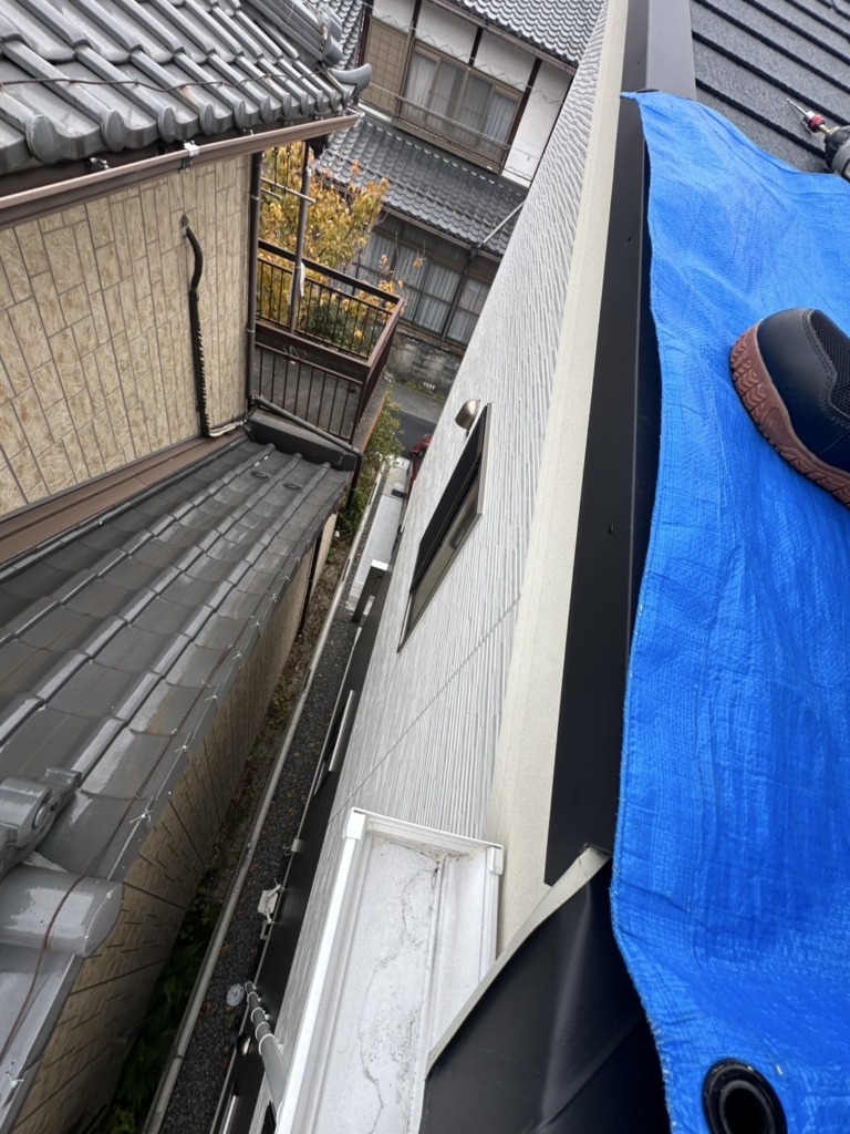 一宮市篭屋の新築に小型フラットアンテナ工事