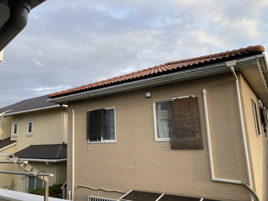 尾張旭市大塚町の新築で今日も当店一番人気の屋根裏アンテナ工事