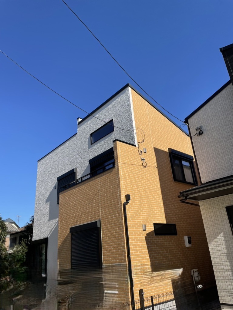 相模原市緑区二本松の新築での八木式アンテナ工事