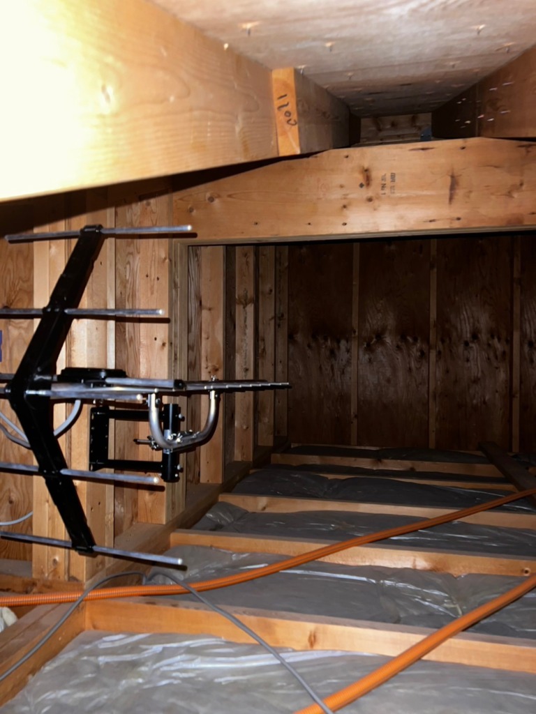 名古屋市天白区鴻の巣の既存住宅でケーブルテレビからアンテナへの切り替え工事