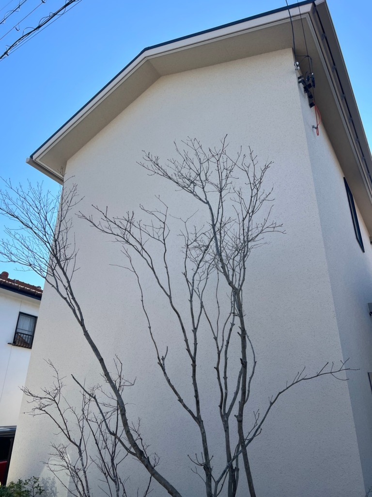 瀬戸市中水野町の住友林業既存住宅に外から見えない屋根裏地上波デジタル放送アンテナ工事