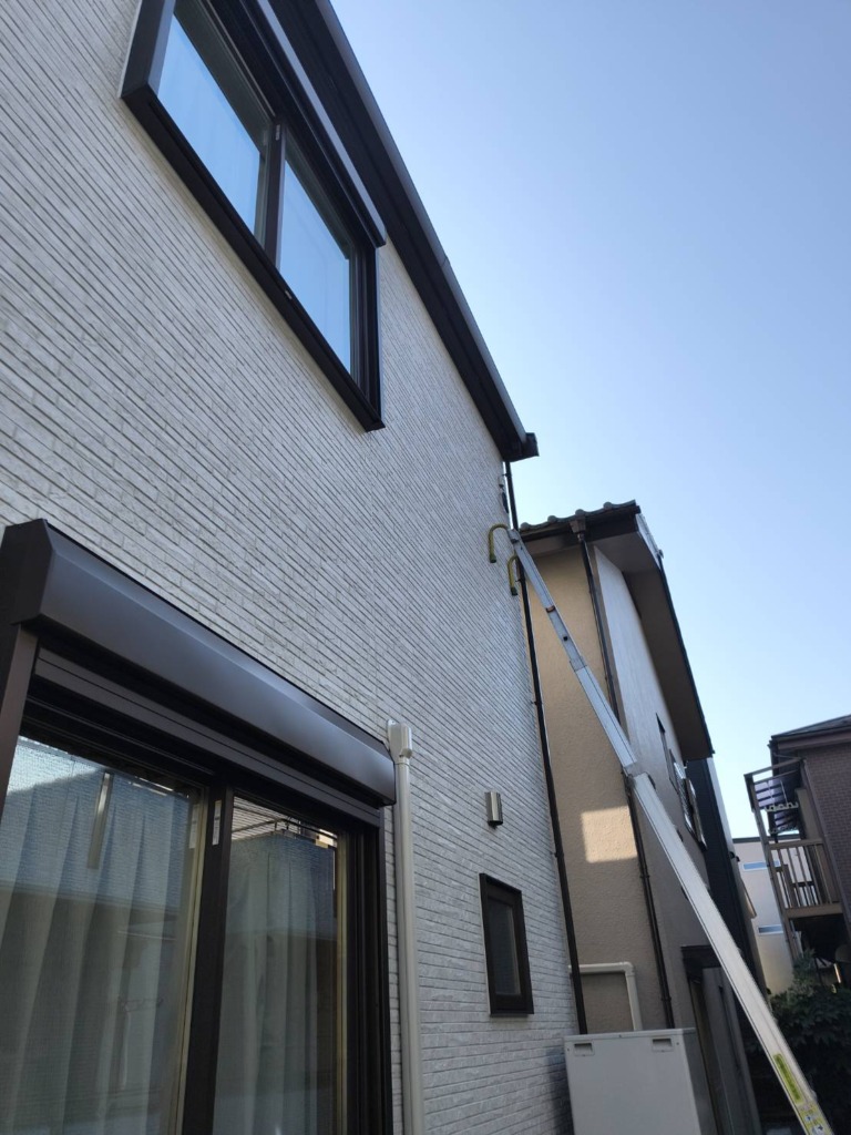 千葉市中央区末広の新築でスタイリッシュなユニコーンアンテナ工事