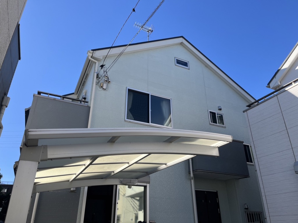 朝霞市膝折町の既存住宅でテレビ視聴できない受信不良修理