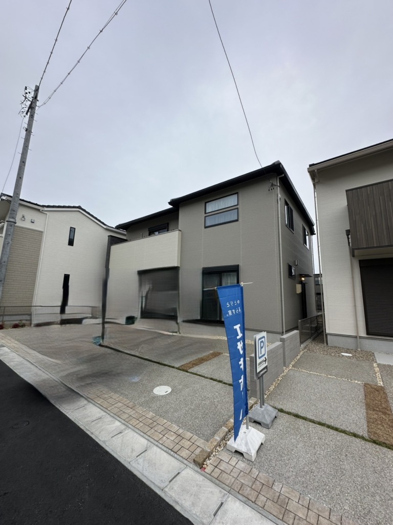 一宮市相生のエサキホーム様新築に台風でも安心の地上波デジタル放送　屋根裏アンテナ工事