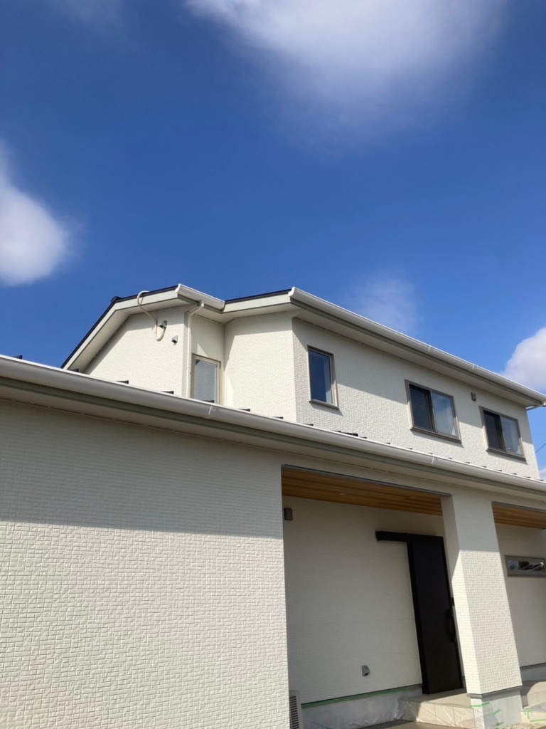 浜松市中央区三島町の幸和ハウジング様新築　災害に強い屋根裏アンテナ工事