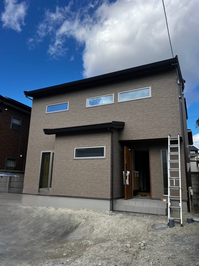 尾張旭市新居町のアイ工務店様新築　2K4K8KBSと地上波デジタル放送テレビアンテナ工事