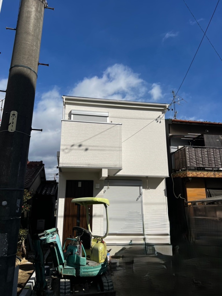 名古屋市南区元桜田町のアイフルホーム様新築住宅　災害に強い地上波デジタル放送屋根裏アンテナ工事